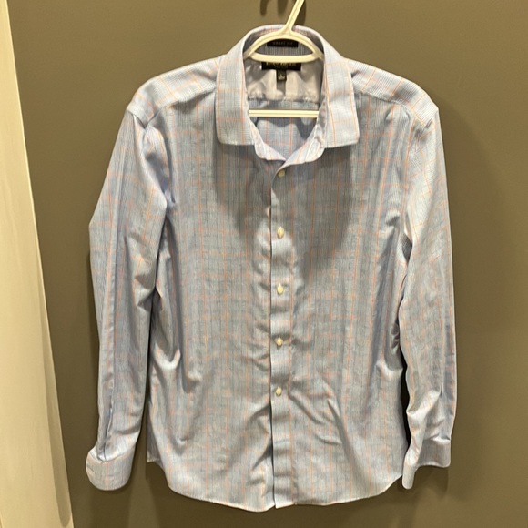 Banana Republic Shirts Banana Republic Grant Fit Non Iron Blue